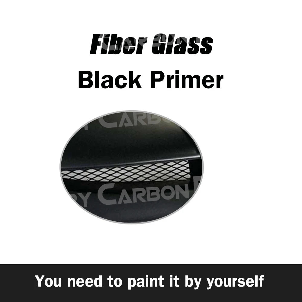 Carbon Fiber Front Bumper Lip Chin Rear Bumper Diffuser Lip Rear Spoiler Car Accessories for BMW 6 Series E63 E64 M6 2006-2010