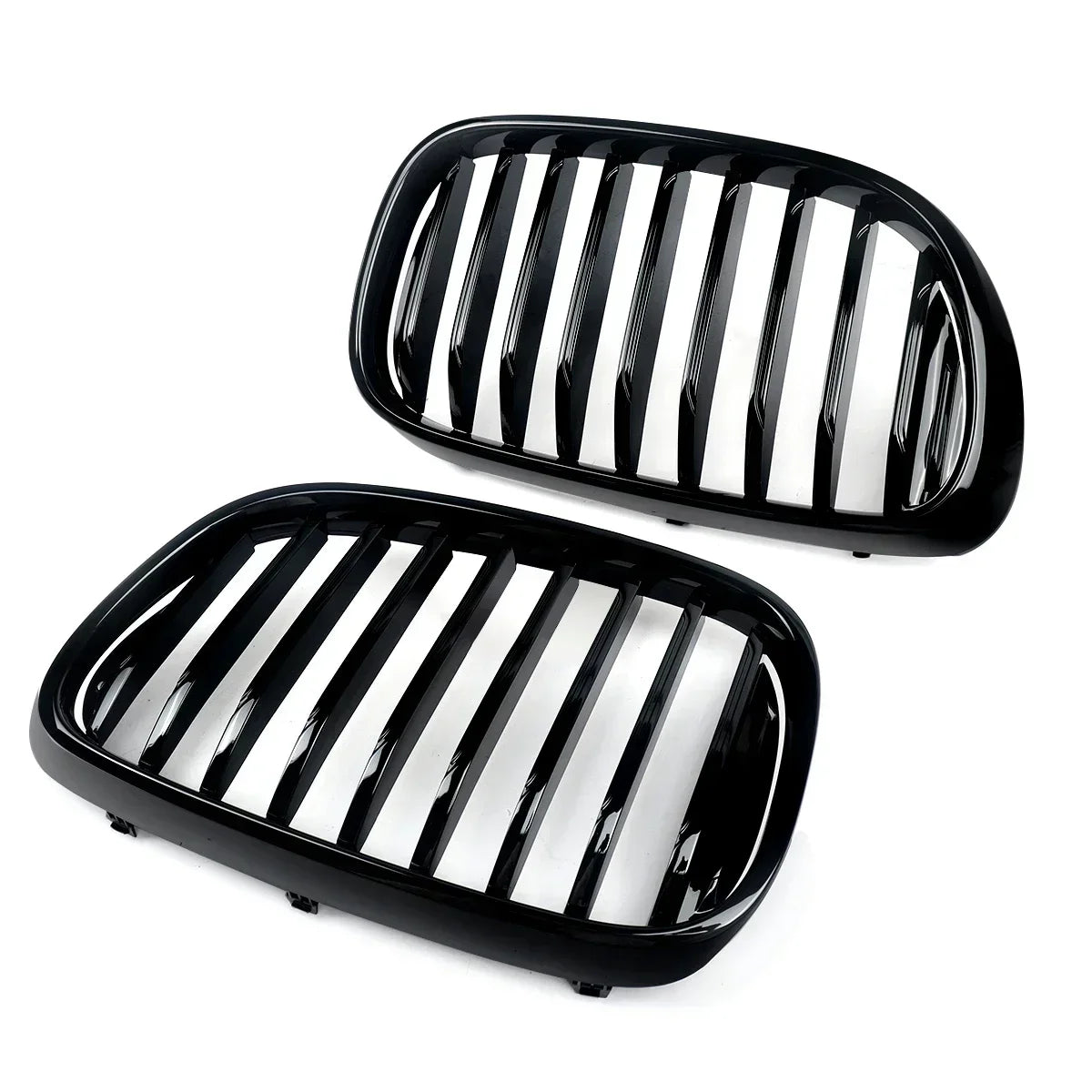 For BMW G11 G12 7-Series 2016 2017 2018 740i 750i 760i Shiny Gloss Black Racing Grills Relacement Front Grille