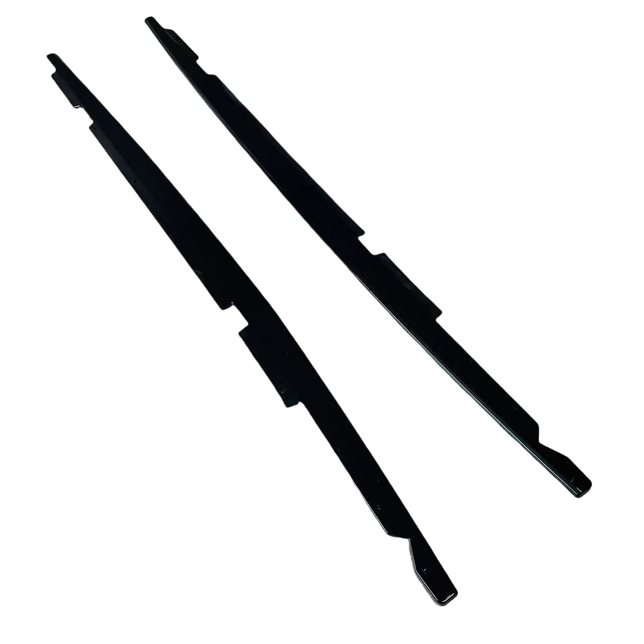High Quality ABS Car Side Skirt For BMW E90 E92 E93 M3 4-Door 2005-2013 Splitters Diffuser Bumper Spoiler Body kit Glossy Black
