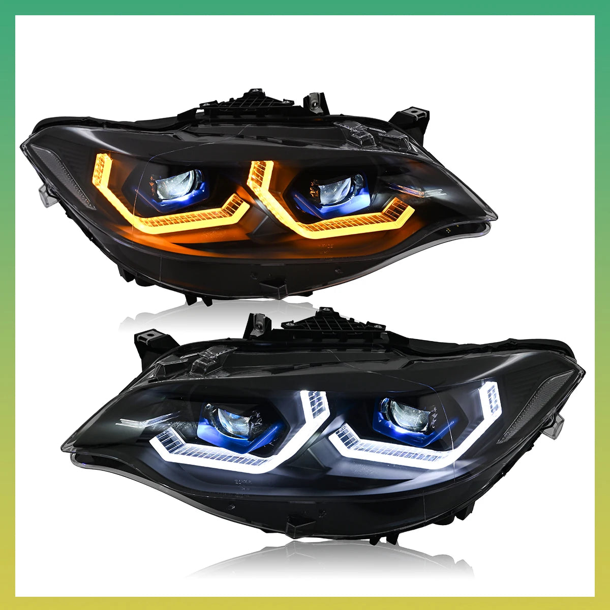 Projector Lens LED Headlight Assembly For BMW F22 F23 228i xDrive 230i M235i M240i 2014-2018 Turbo Xenon Headlamp