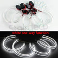 Crystal LED Angel Eyes For BMW E46 M3 E38 E39 E36 Xenon Headlight Tuning DTM Style Halo Rings DRL Daytime Light Retrofit 131mmx4