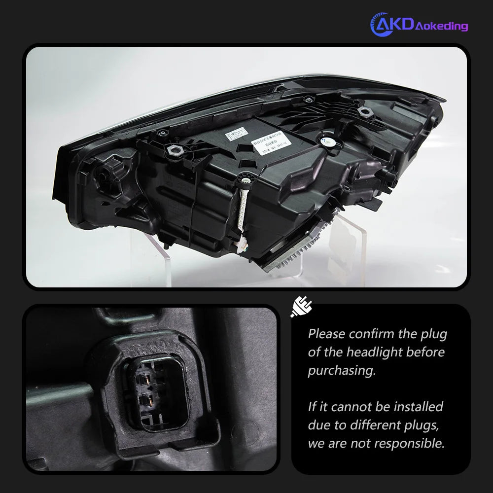 AKD Headlight for BMW 3 Series G20 G21 G80 LED Headlight 2019-2025 320i LED Projector DRL Turn Signal Headlamp auto Accessories