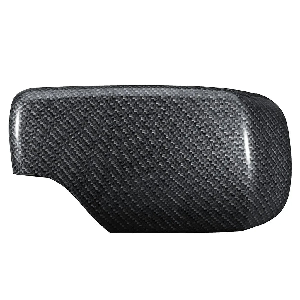 Replacement Carbon Look/Glossy Black Car Side Wing Cap Mirror Cover For BMW E46 E39 3 Series 1998-2005 Rearview Mirror Case