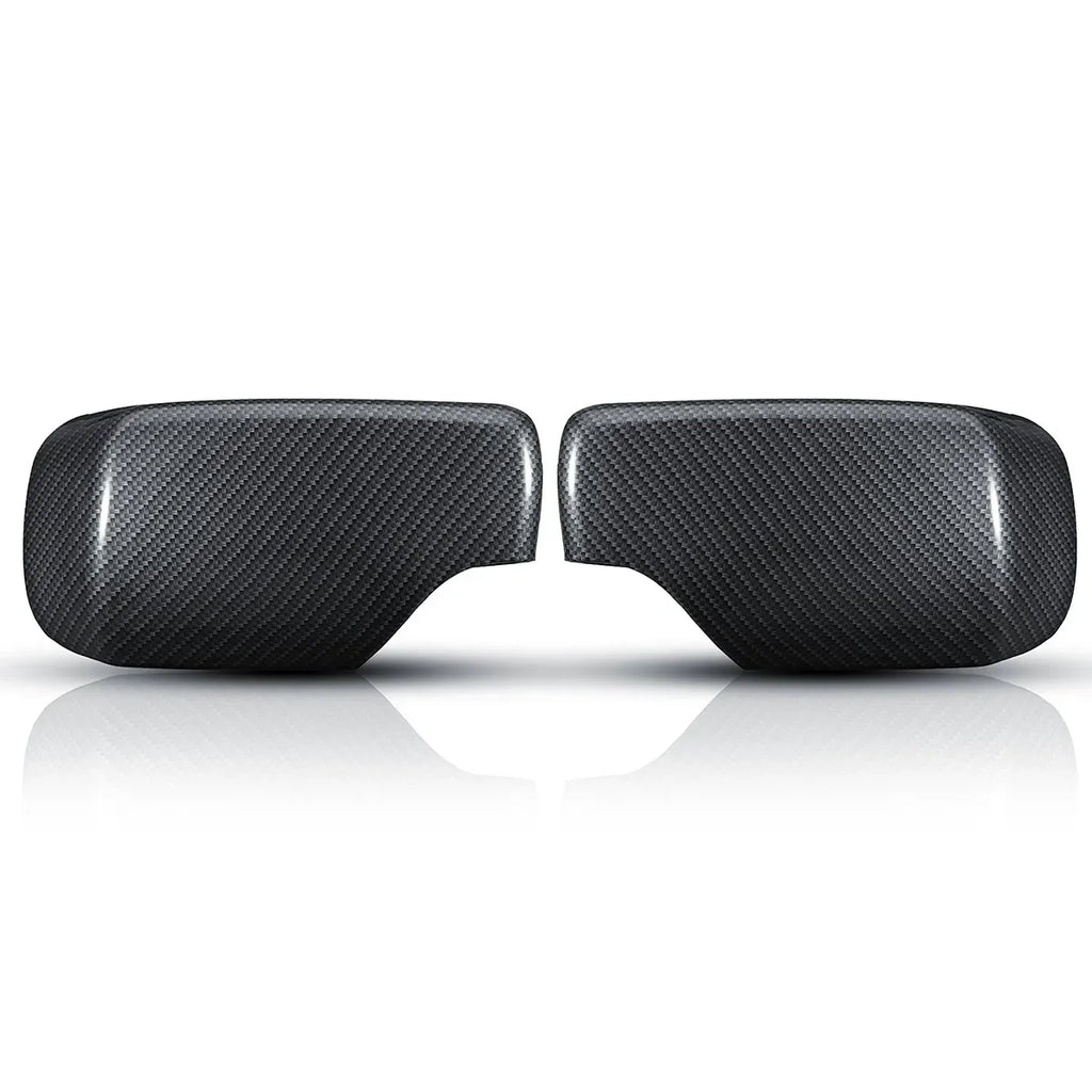 Replacement Carbon Look/Glossy Black Car Side Wing Cap Mirror Cover For BMW E46 E39 3 Series 1998-2005 Rearview Mirror Case