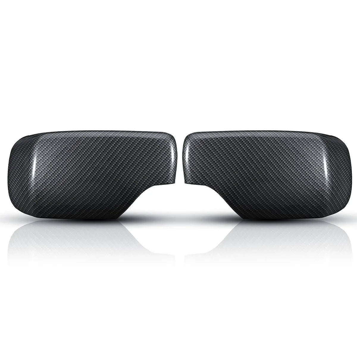 Replacement Carbon Look/Glossy Black Car Side Wing Cap Mirror Cover For BMW E46 E39 3 Series 1998-2005 Rearview Mirror Case