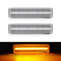 For BMW 5-Series E39 520i 520d 523i 525d 525i 525tds 528i 530d 530i 540i 540iP M5 LED Side Marker Lamp Amber Fender Turn Signal
