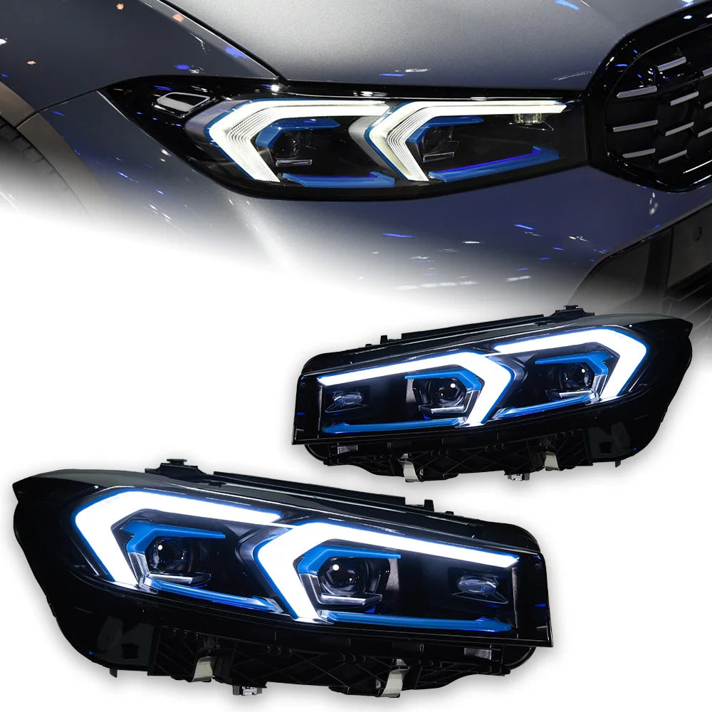 AKD Headlight for BMW 3 Series G20 G21 G80 LED Headlight 2019-2025 320i LED Projector DRL Turn Signal Headlamp auto Accessories