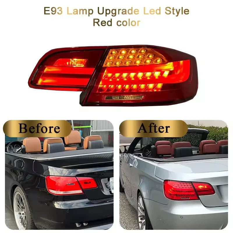 Car LED Lamp Taillight  Assemblies For BMW E92 E93 2005-2012 DRL Dynamic Steering Brake Turn Signal Plug and Play Auto lighting