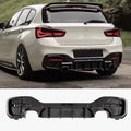 Rear Bumper Diffuser Lip MP Style For BMW 1 Series F20 F21 120i 120d 125d 125i M Sport LCI 2015~2019 Auto Rear Diffuser BodyKits