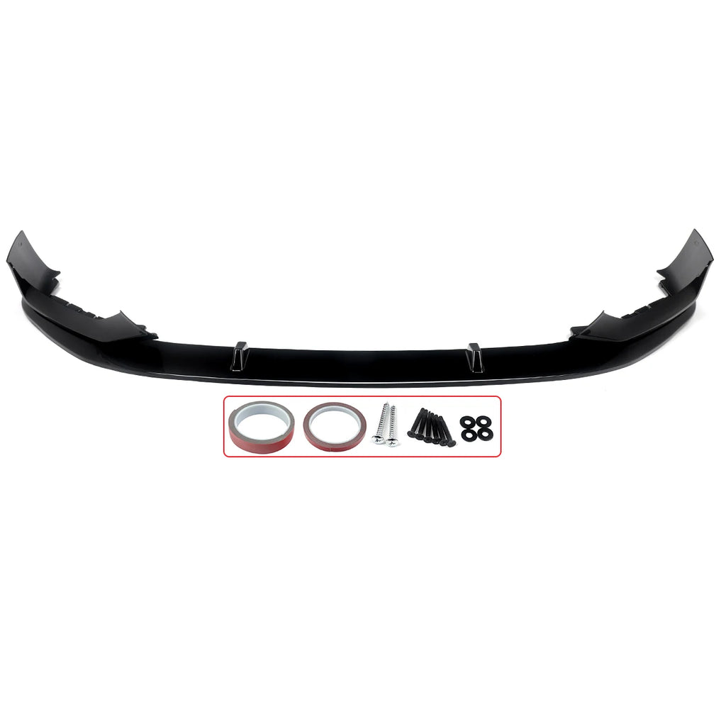 Fit For BMW G30 G31 G38 M Sport 2021-2023 Front Bumper Splitter Lip Gloss Black