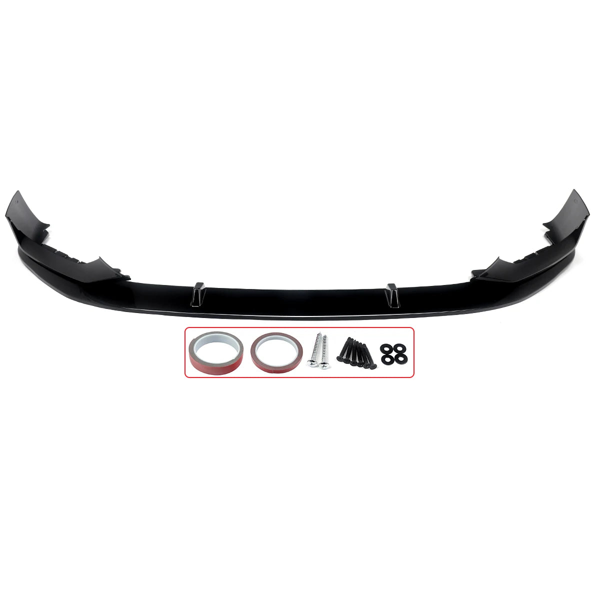 Fit For BMW G30 G31 G38 M Sport 2021-2023 Front Bumper Splitter Lip Gloss Black