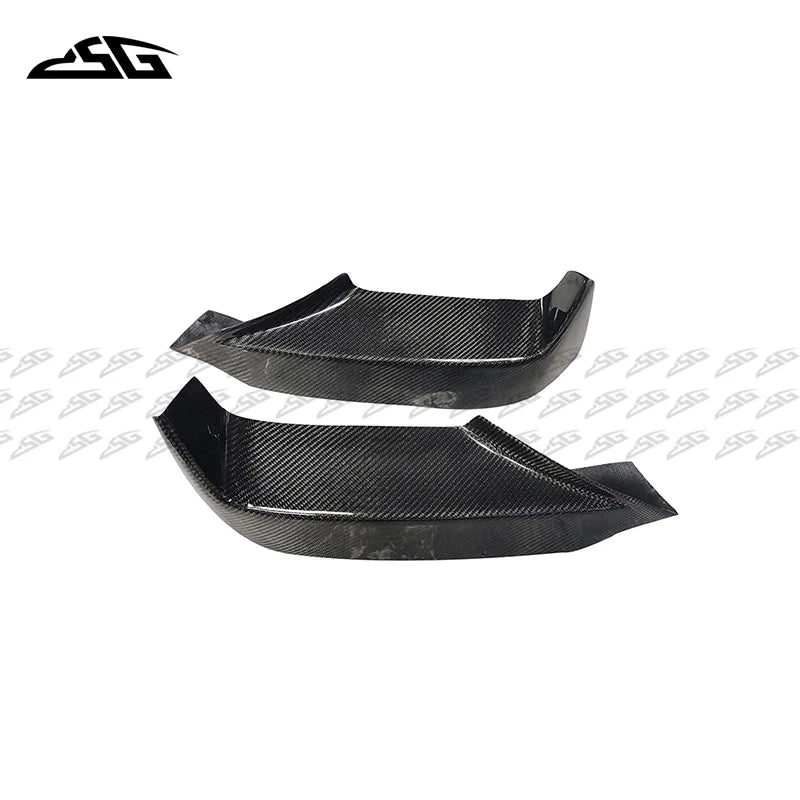 For BMW 6 Series F06 F12 F13 M tech M sport Carbon Fiber Front Bumper Lip Splitter Air Vent Canards Apron Flap Cupwings Body Kit