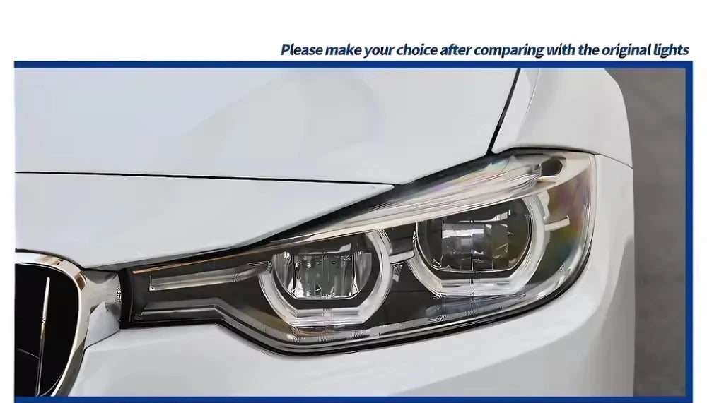 Car LED Headlight Light Assemblies For BMW F30 F35 F31 2012-2019 Auto Fog DRL Brake Turn Signal Lamp Plug and Play