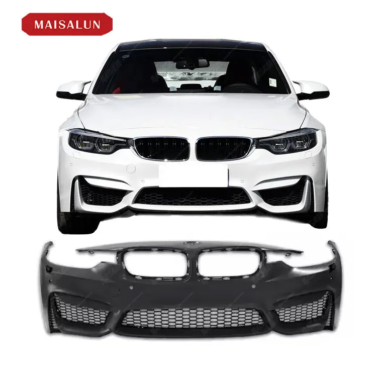 M3 M4 Style Front Bumper for BMW 3 Series F30 F35 E90 E92 2006-2017 PP Material Car Front Car Bumpers