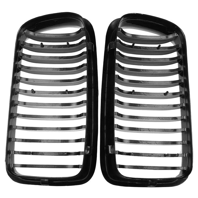 VZIP Front Kidney Racing Grille Glossy Black Single Slat Style For BMW 7 Series E38 1998 1999-2001 Replacement Car Accessories