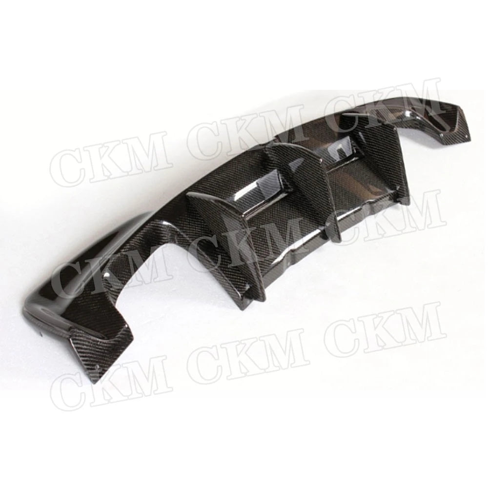 Carbon Fiber Rear Bumper Lip Diffuser Spoiler For BMW 1 Series E82 1M Base Coupe 2 Door 2011 FRP Bumper Protector Plate Body Kit