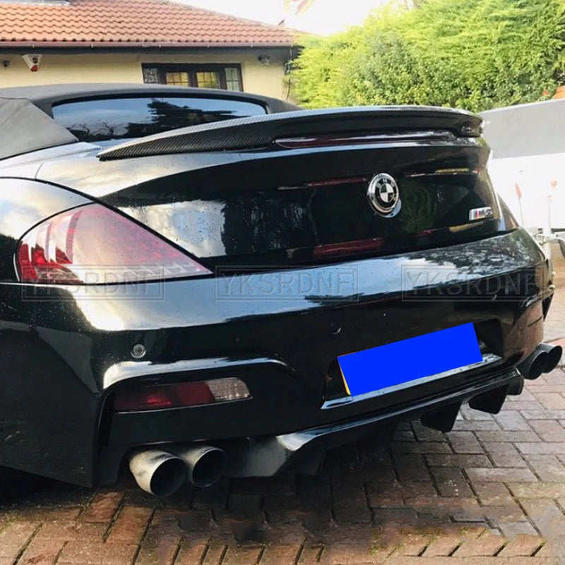 Spoiler For BMW 6 Series E63 E64 2004 2005 2006 2007 2008 2009 Carbon Fiber Material Tail Wing Rear Tail Wing Car Styling