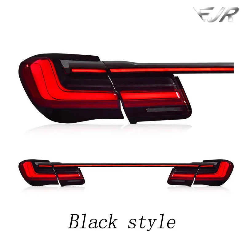 Through Taillight For BMW 7 Series F01 F02 2009-2015 Upgrade G12 LED Dynamic DRL Sequential Turn Signal Rear Trunk Tail lights