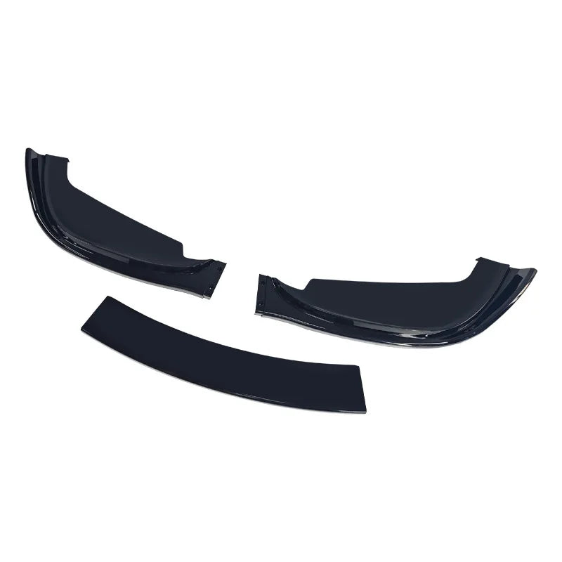 Front Bumper Splitter Lip Spoiler For BMW 3 Series E46 M3 1998 1999 2000 2001 2002 2003 2004 2005 Gloss Black Facelift Bodykits