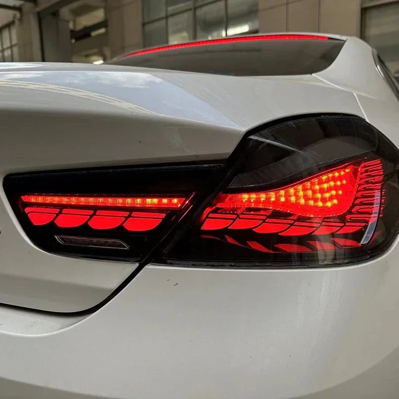 Pair Car LED Rear Tail Lights For BMW F06 2010-2017 640i 6-Series F12 F13 Modified LED Brake Reverse Auto Accessories