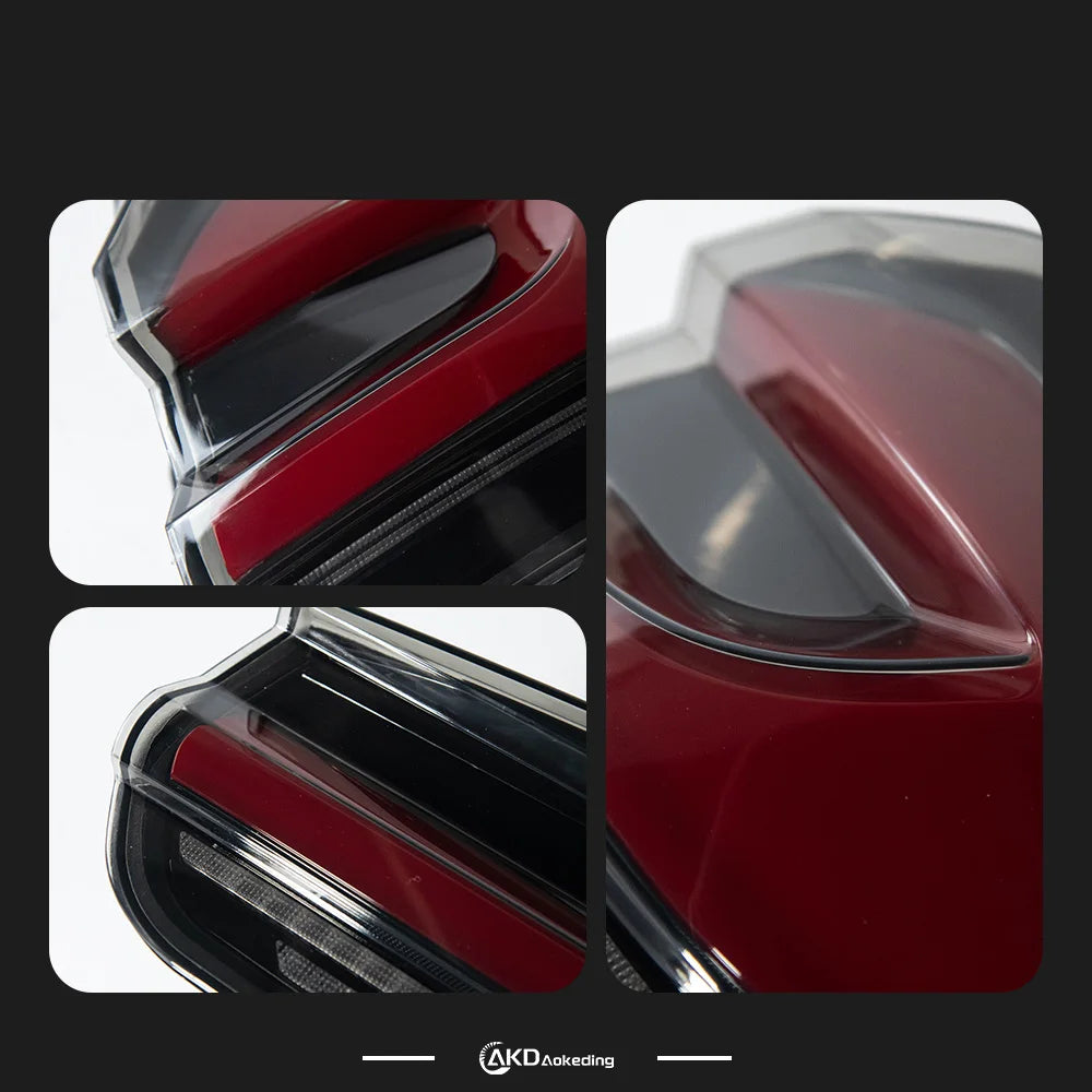 4 pcs Car Tail Lights for BMW F30 2012-2018 F35 LED 3D style Rear lamps 320i 325i LED DRL Brake Signal Reverse Auto Accessories