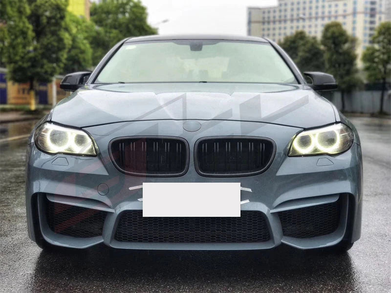 Flash Sale ! CLY Car Bumper for BMW 2012-2017 5-series F10 Upgrade M4 Body Kit Front and Rear Bumper Fender Side Skirt