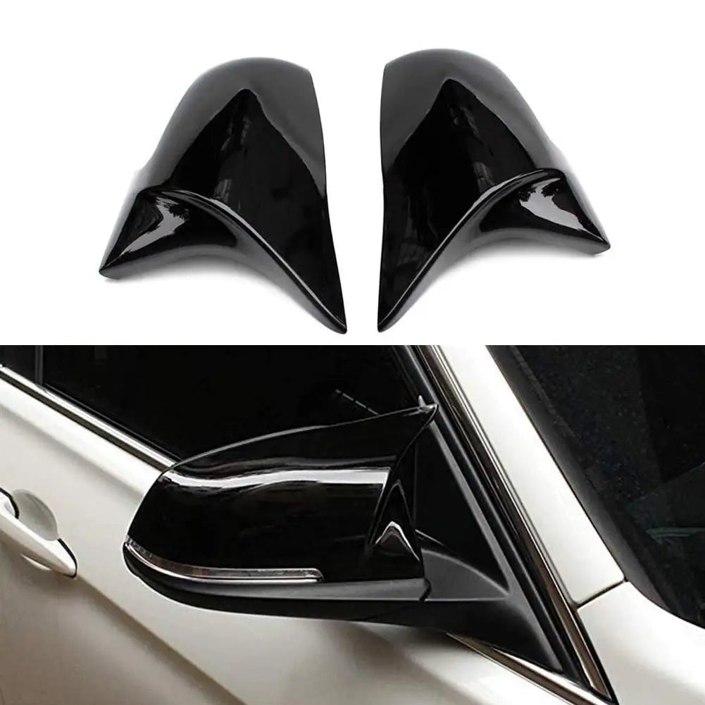 For BMW 1 2 3 4 X Series Rear View Side Mirror Cover F20 F21 F22 F23 F30 F32 F36 X1 E84 F87 M2 Carbon fiber pattern Accessories