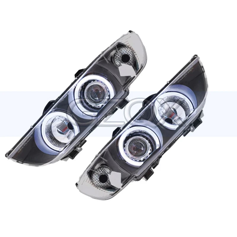 Maosheng A Pair Front Bumper Head Light Head Lamp For BMW 5 Series E39 1997-2003 Headlamp Headlight Front Turn Signal Light