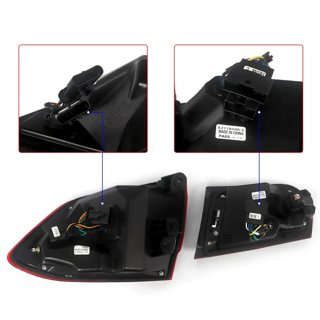 LED Tail Lights for BMW 3 Series F30 F35 F80 2012-2018 Red OLED GTS Style Rear Lamp Rear Lamps DRL Signal Automotive