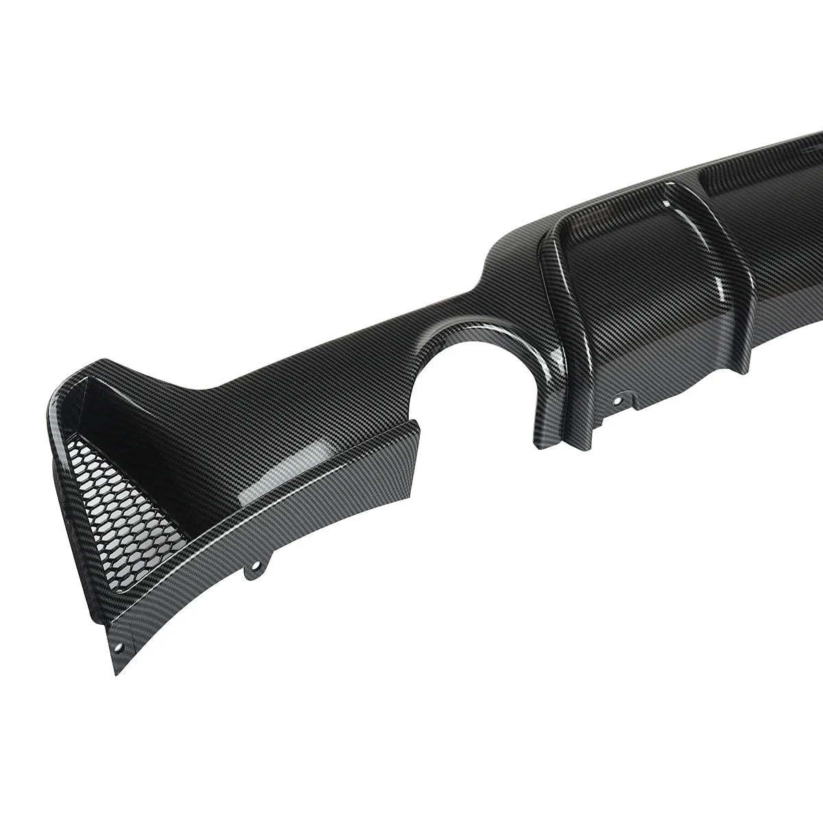 MagicKit Rear Bumper Diffuser For 14-20 BMW F32 F33 F36 4-Series 435i M Sport Carbon Look