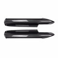 For Bmw 3 Series E90 E91 M-Tech 4 Door 320i 330i 2005-2008  Front Bumper Splitter Lip 1Pair Car Front Bumper Spoiler