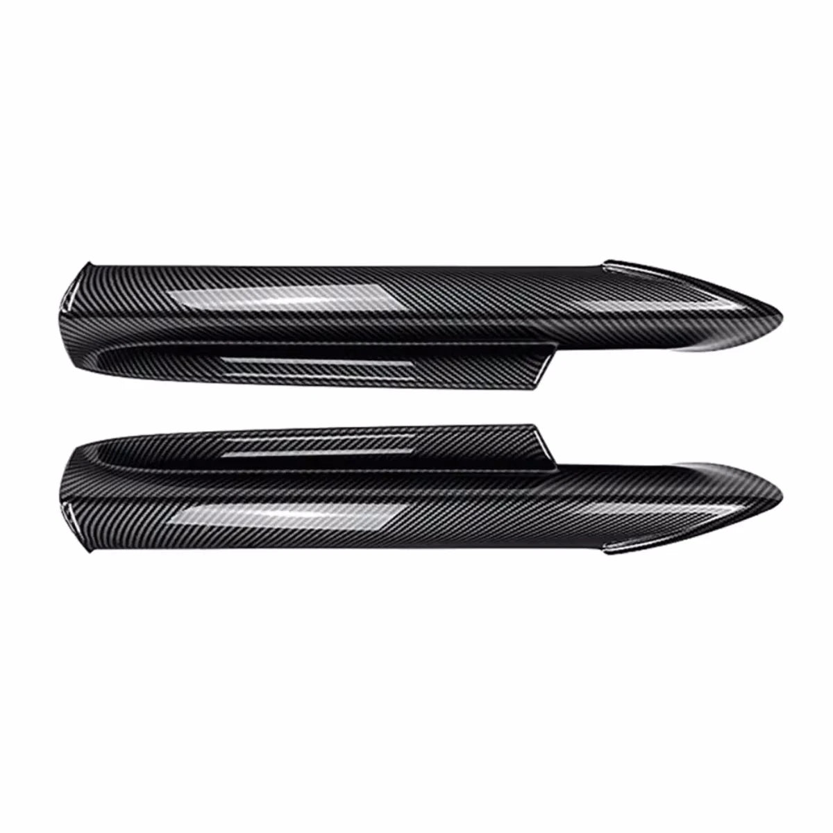 For Bmw 3 Series E90 E91 M-Tech 4 Door 320i 330i 2005-2008  Front Bumper Splitter Lip 1Pair Car Front Bumper Spoiler