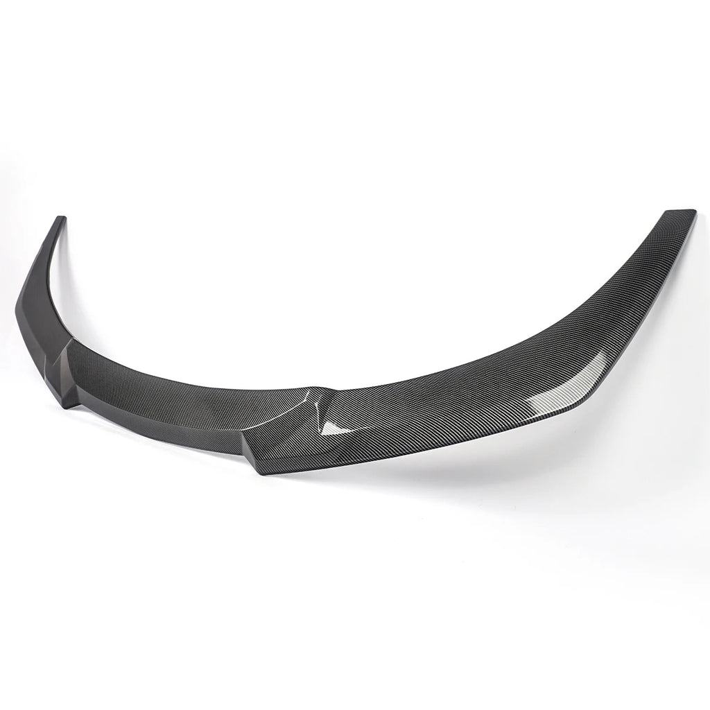 Magickit Carbon Fiber Look Front Lip Splitter Fits For 2012-2018 BMW 6 Series F06 F12 F13 M Sport Front Bumper Lip Spoiler
