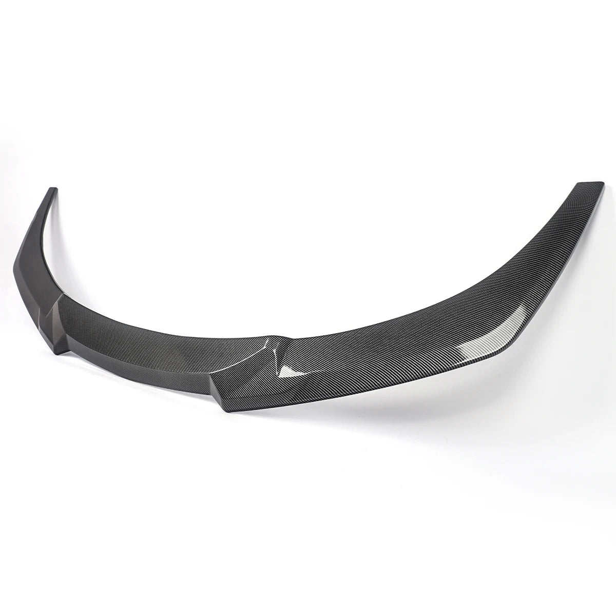 Magickit Carbon Fiber Look Front Lip Splitter Fits For 2012-2018 BMW 6 Series F06 F12 F13 M Sport Front Bumper Lip Spoiler