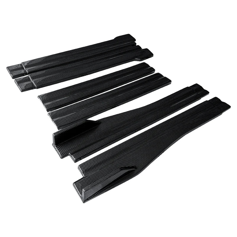 Car Accessories Side Skirt Extension Splitter Winglet Side Wing Bumper Lip ABS For BMW 3-Series G20 G28 330i 320i 325i 2019-2023