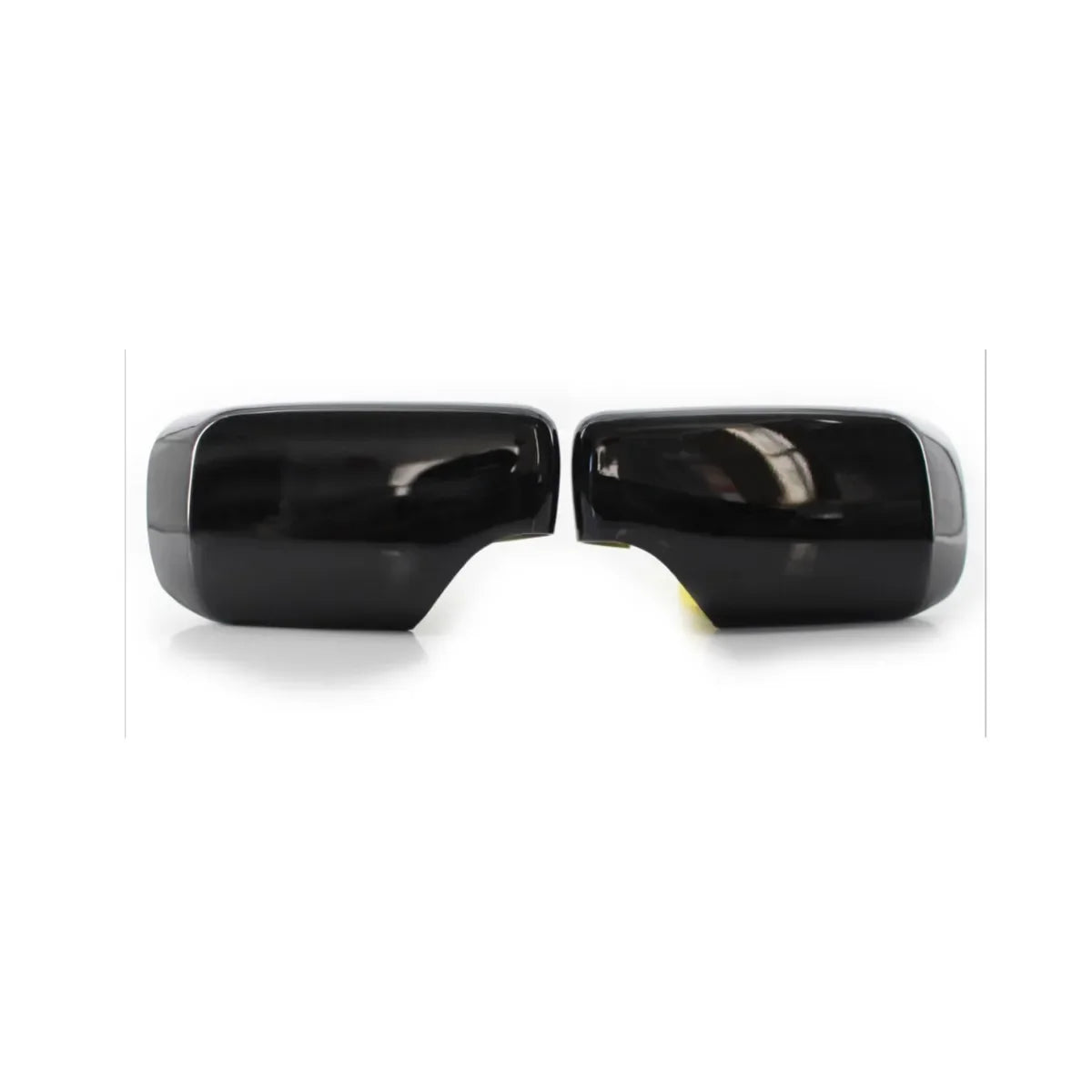 Replacement Carbon Look/Glossy Black Car Side Wing Cap Mirror Cover For BMW E46 E39 3 Series 1998-2005 Rearview Mirror Case