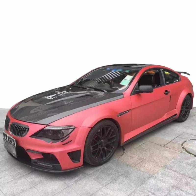 Good Fitment Wide Body Kit for BMW's 6 Series E63 E64 Front Bumper Rear Bumper and Hood for BMW's E63 E64 Facelift
