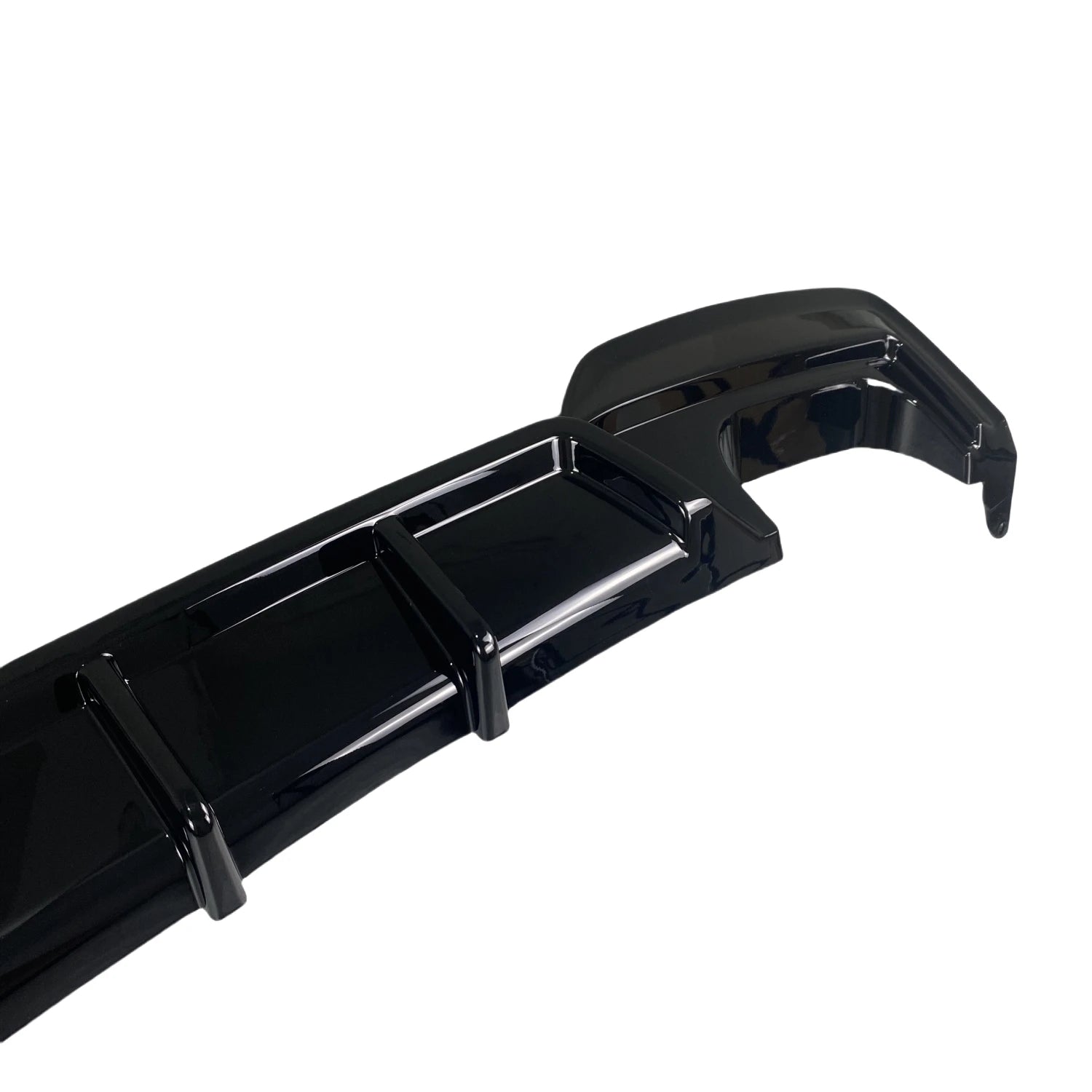 Gloss Black Car Rear  Bumper Diffuser Splitter For BMW 6 Series F06 F12 F13 640i 650i M Sport M6 2011-2018 Tuning Rear Valance