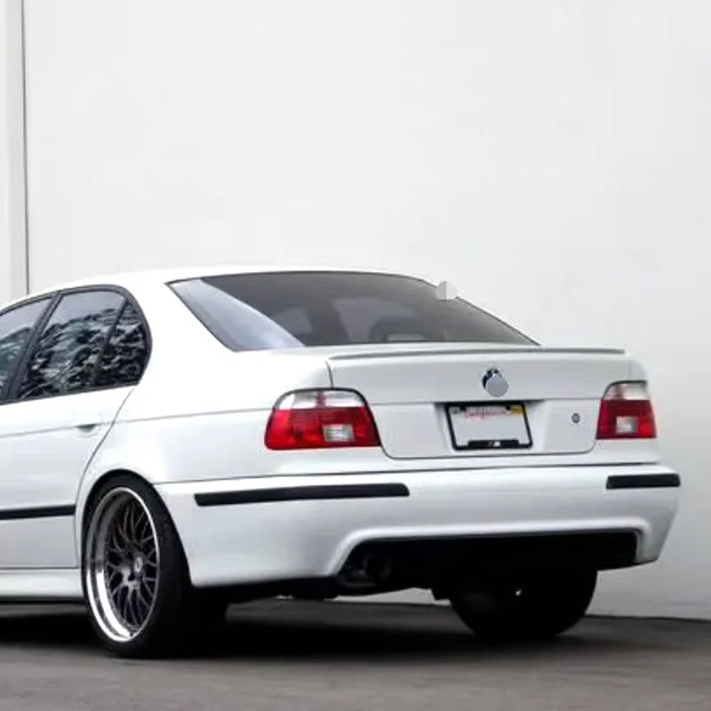 For 1996-2003 BMW 5 Series E39 E34 520i 525Li M5 Style Trunk Lip Spoiler, ABS Material, Carbon Fiber Look, Modified Accessories