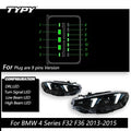 TYPY Car Lights For BMW 4 Series F32 F36 Headlight 2013-2020 LED Projetor head Lamp Daytime Running Light Automotive Accessories