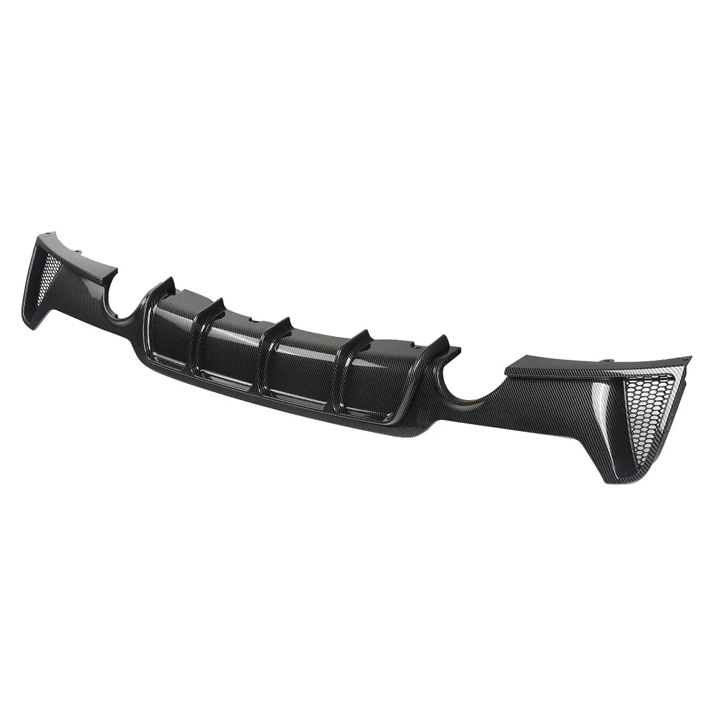 MagicKit Rear Bumper Diffuser For 14-20 BMW F32 F33 F36 4-Series 435i M Sport Carbon Look
