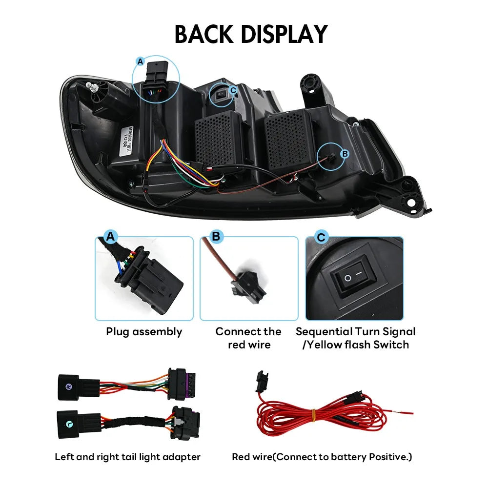 LED Tail Lights For BMW 2-Series F22 F23 M2 2-door 2014-2020 DRL Turn Signal Light Rear Lamp Animation Car Headlight Accessories