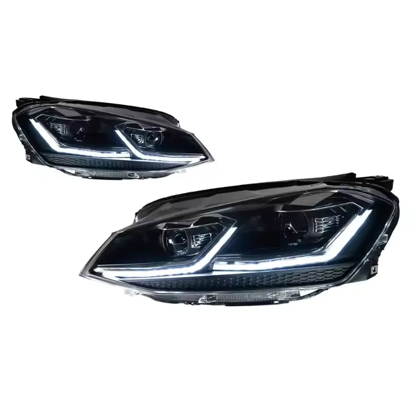 TYPY LED Headlights with DRL and Dynamic Turn Signal, Auto Accessories for VW Golf 7 2013-2017
